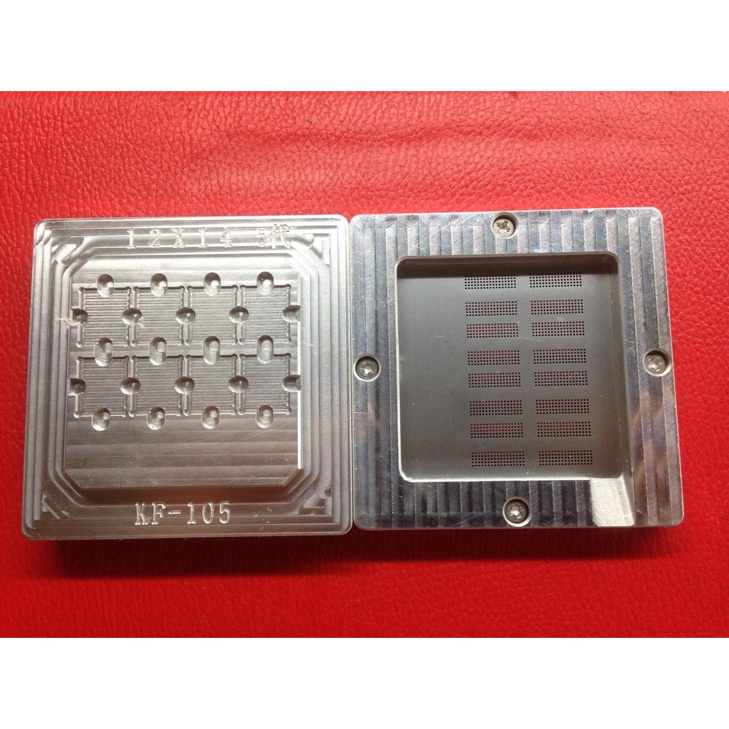 Khuôn làm RAM DDR5 cho CARD Màn Hình - 1 lần làm 8 con RAM - chì bi 0.45mm