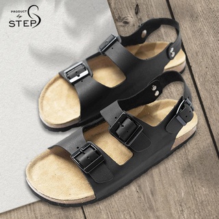 [Sandal] Giày Đế Trấu Unisex Da 2 khóa (size 35-44)