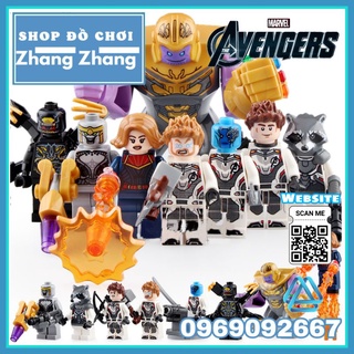 Đồ chơi Xếp hình Thor - Nebula Hawkeye - Captain Marvel - Chitauri - Outtrider Thanos Minifigures Lele 34095 D157 164