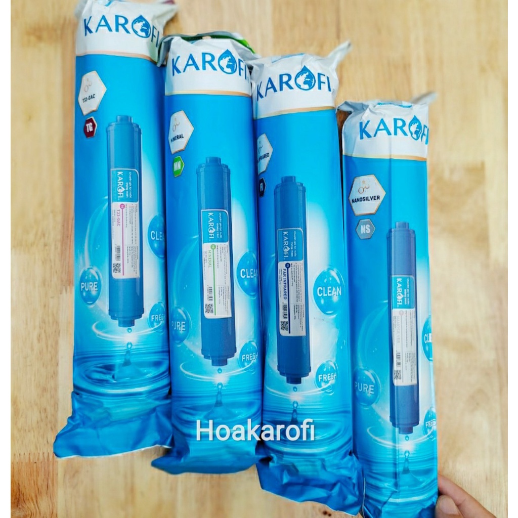 Lõi Khoáng Chức Năng 5 6 7 8 Karofi - Dành Cho Các Loại Máy Lọc Nước RO