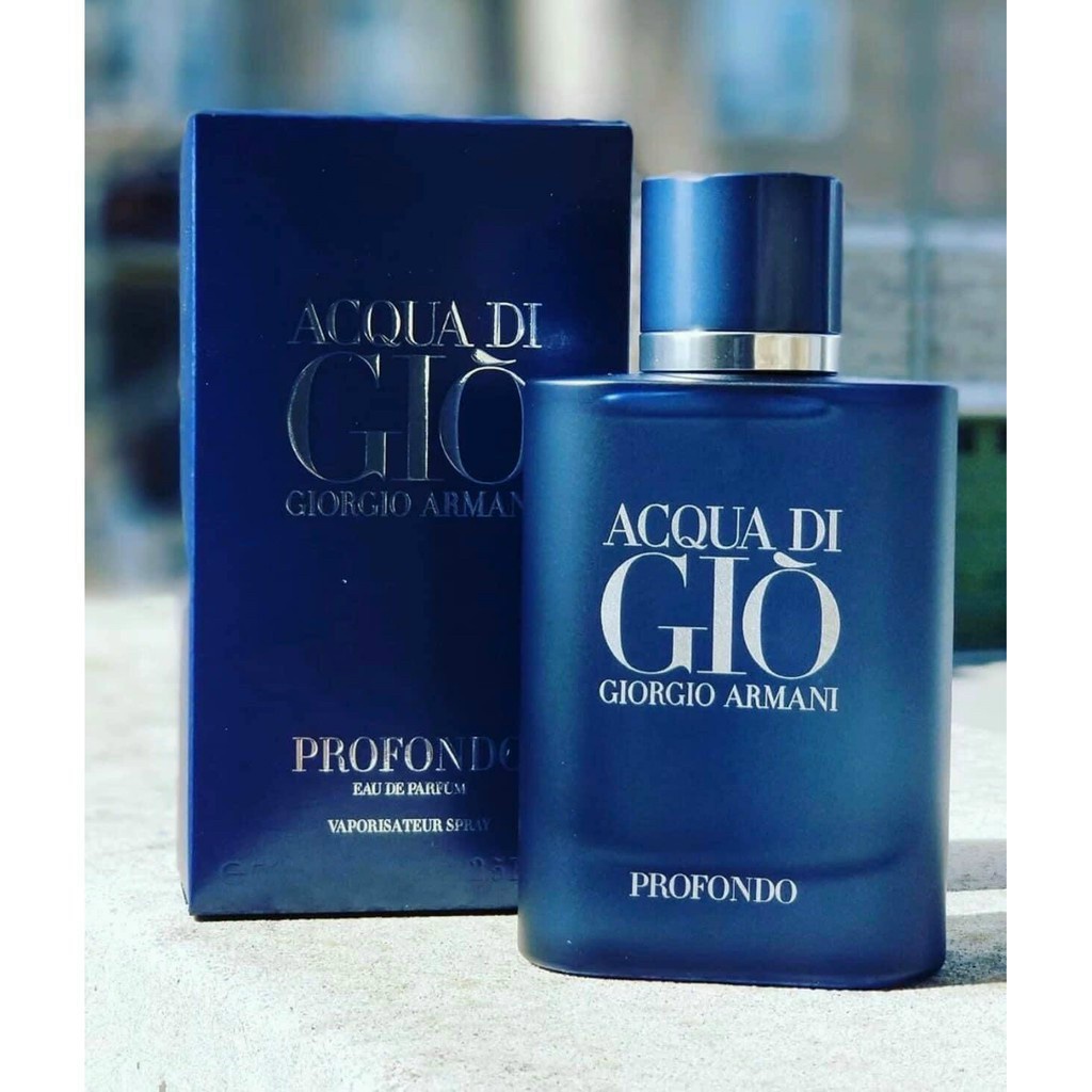 Nước hoa nam Giogio Armani Acqua Di Gio (pour homme, absolu, profumo, profondo) full 100ml