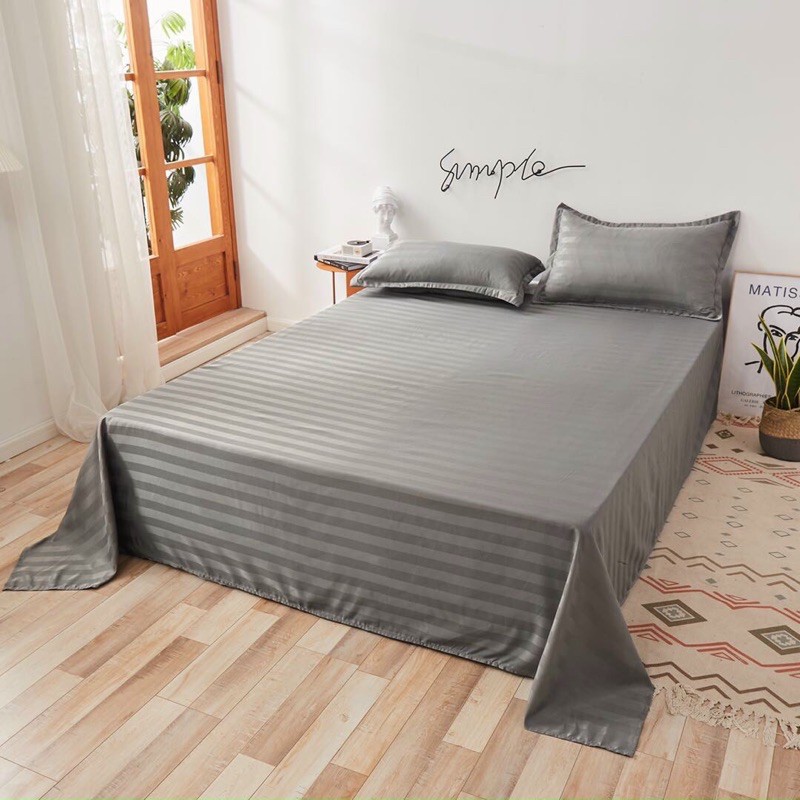 vỏ gối ôm sọc 3f khách sạn(ib cho shop) có đủ màu