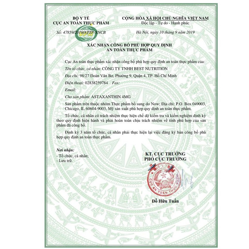 Vua của các hoạt chất chống Oxi hóa Astaxanthin Carusos Natural Health Hawaiian 30 viên | BigBuy360 - bigbuy360.vn