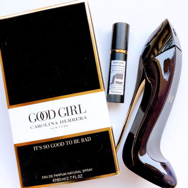 Nước hoa Carolina Herrera Good Girl EDP Test 5ml/10ml/20ml ❄𝑴𝒊𝒏𝒊𝒔𝒕𝒐𝒓𝒆𝟐𝟎𝟓 ❄ | Thế Giới Skin Care
