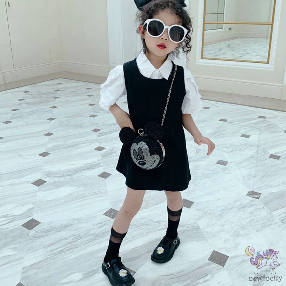 Giày Búp Bê Đính Hoa Cúc Xinh Xắn Dành Cho Bé Gái