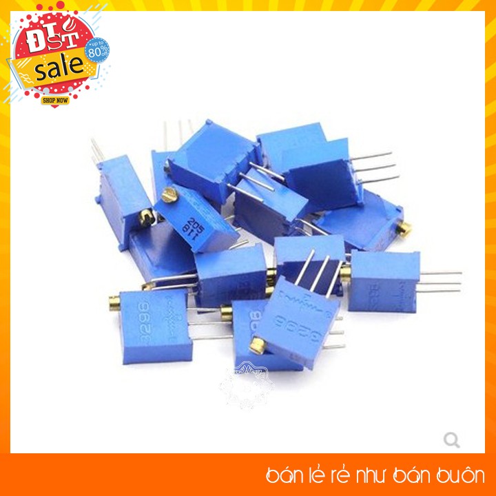 ✅ [RẺ NHẤT VIỆT NAM]Biến Trở Vi Chỉnh 3296W Các Loại 10R - 2M