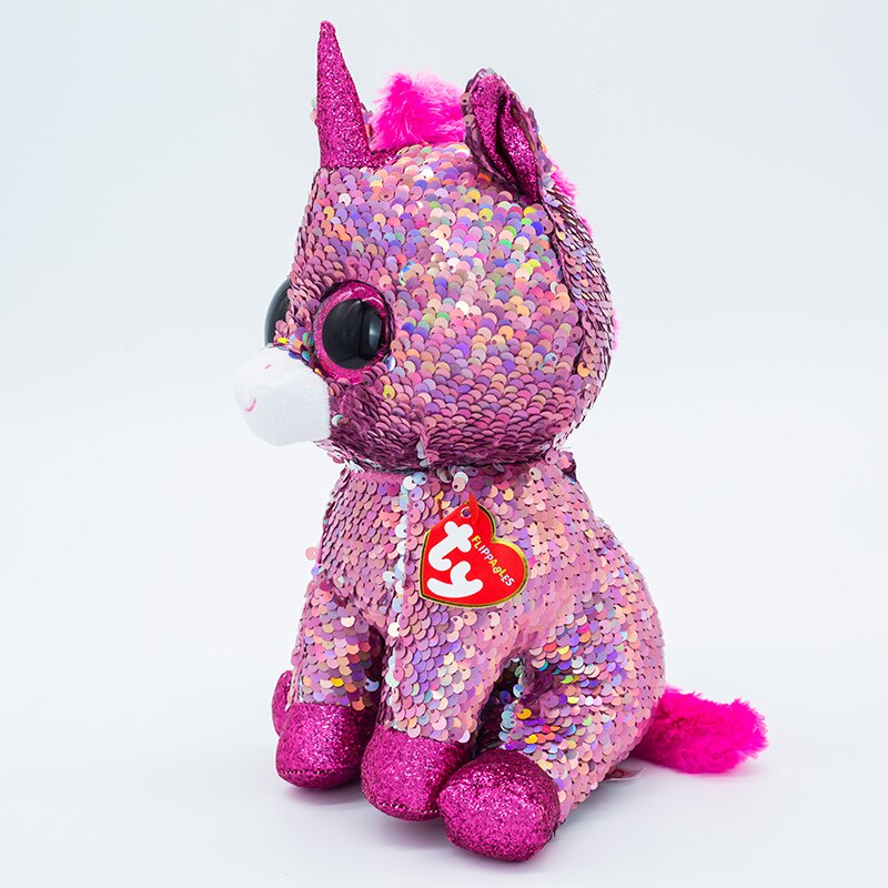 Mới Đồ chơi nhồi bông Hình Kỳ Lân Mắt To 15cm