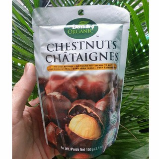 (túi 100gr) HẠT DẺ DAN-D ORGANIC HẤP SẴN ĂN LIỀN