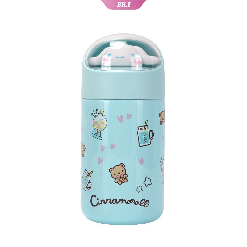 SANRIO Dễ Thương Bình Đựng Nước Giữ Nhiệt Bằng Thép Không Gỉ Họa Tiết Nhân Vật Hoạt Hình Cinnamoroll My Melody / Hello Kitty / Pompompurin Đáng Yêu Ku2