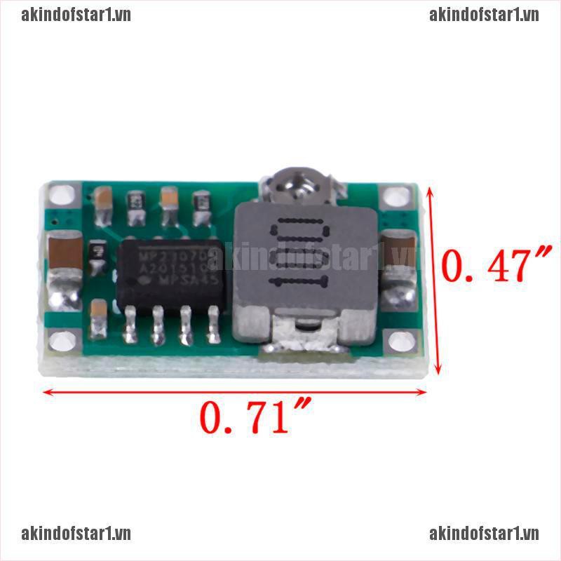 Mô Đun Giảm Áp 3a Mini Dc-Dc Từ 5v-23v Sang 3.3v 6v 9v 12v