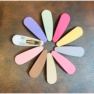 Ghim tóc mái nhiều màu kẹp tóc xinh 3c /1 vỉ