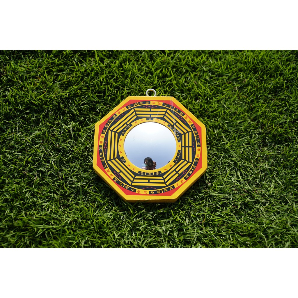 Gương bát quái gỗ lồi treo cửa trấn trạch - Nhiều cỡ | BigBuy360 - bigbuy360.vn