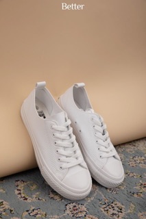 Sneaker da trắng Better Shoes 080420001