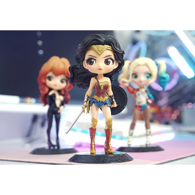 MÔ HÌNH HARLEY QUINN CHIBI  - WONDERWOMAN - BLACKWINDOW Chopper Gaming Gear