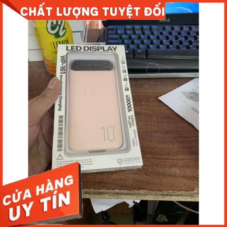 Sạc dự phòng⚡️CHÍNH HÃNG⚡️WK WP-161 10000mAh chính hãng