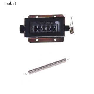 [maka1] D94-S 0-999999 6 Digit Resettable Mechanical Pulling Count Counter Tool thumbnail