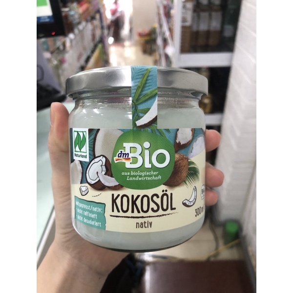 🇩🇪🇩🇪Dầu dừa hữu cơ ép lạnh Bio Kokosol 300ml