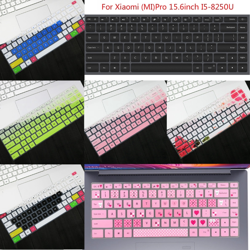 Miếng Dán Bàn Phím Silicon Mềm Siêu Mỏng Cho Xiaomi (Mi) Pro 15.6inch I5-8250U Ốp