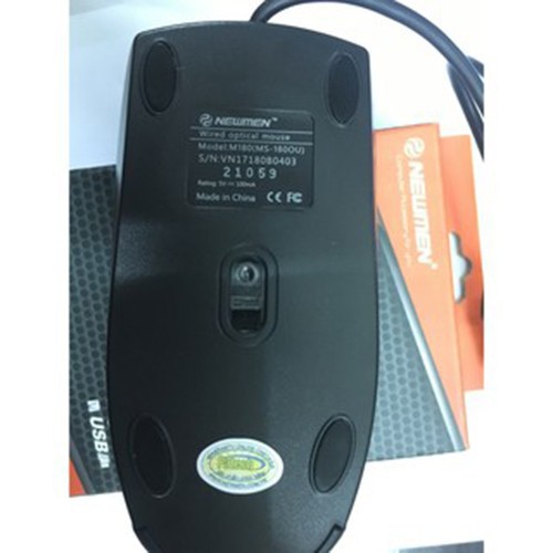_Chuột máy tính - Chuột máy tính có dây NEWMEN M180 chính hãng Patech phân phối
