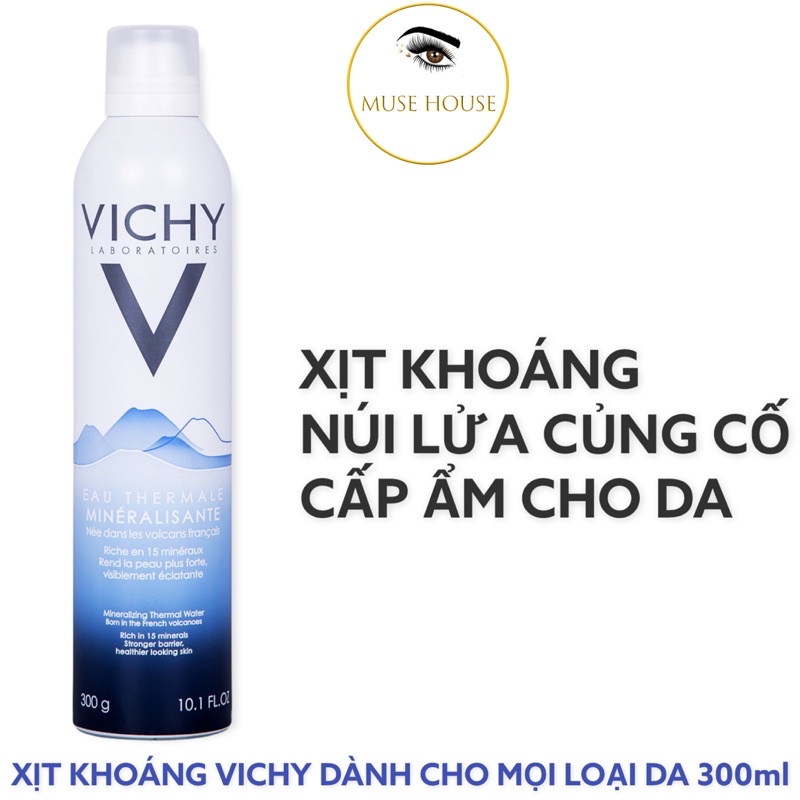 Xịt khoáng Vichy 50-150-300ml