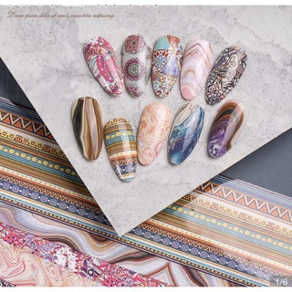 set 10 mẫu foil dán đủ mẫu