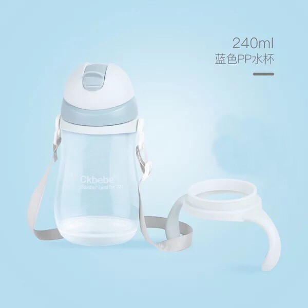 Bình Nước, Bình Tập Uống Nước Cho Bé Chống Sặc CKBEBE 240ml DD205