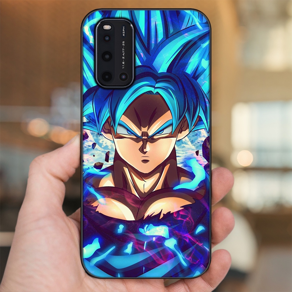 Ốp lưng Vivo V19 viền đen in hình Goku Dragon Ball