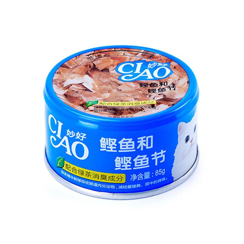 Thức ăn Pate cho mèo Inaba Ciao Whitey hộp 85g nhiều vị (Tốt nhất của Nhật )