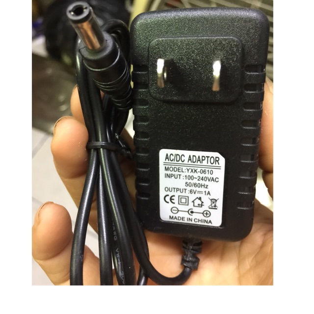 Cục Nguồn 6v -1a nhẹ