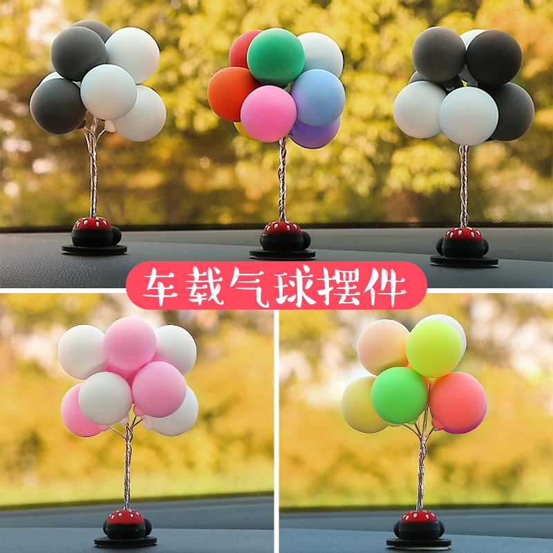 Bong Bóng Mini Nhiều Màu Trang Trí Xe Hơi