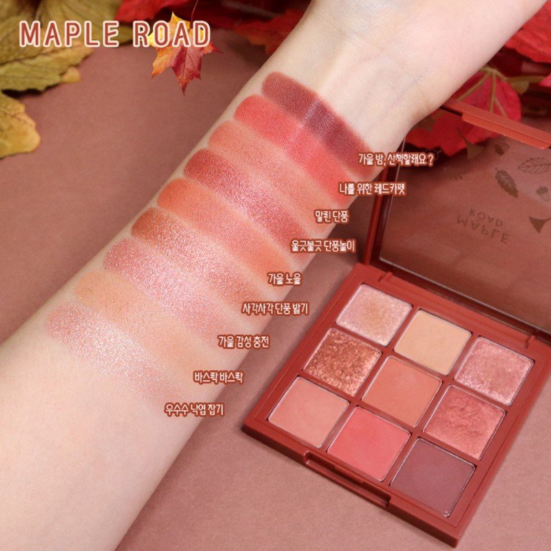 Bảng Phấn Mắt 9 Màu Etude Play Color Eyes - Maple Road