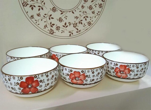 BỘ BÁT NHẬT KÈM ĐŨA SIÊU ĐẸP