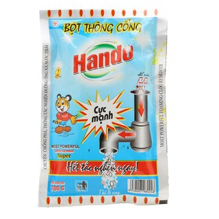 Bột thông cống Hando dạng túi 100g nội địa ( Phân Phối bởi Gia Phú )