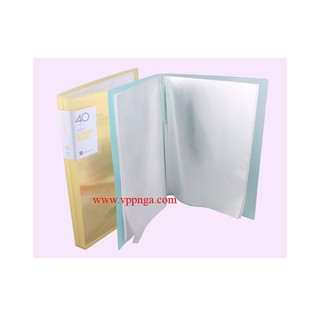 [MUA SỈ GIẢM 10%] Bìa đựng hồ sơ, tài liệu, bìa nhựa 40 lá A4, ShunFa (F40AD) (1 cái) (1 cái)