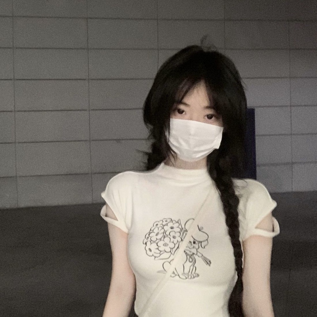 Áo Thun Tay Ngắn In Hình Chú Chó Họa Tiết Kẻ Sọc Thời Trang Mùa Hè 2022 Mới Cho Nữ