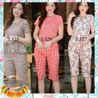 Đồ bộ mặc nhà, mặc sau sinh vải đẹp giá yêu thương