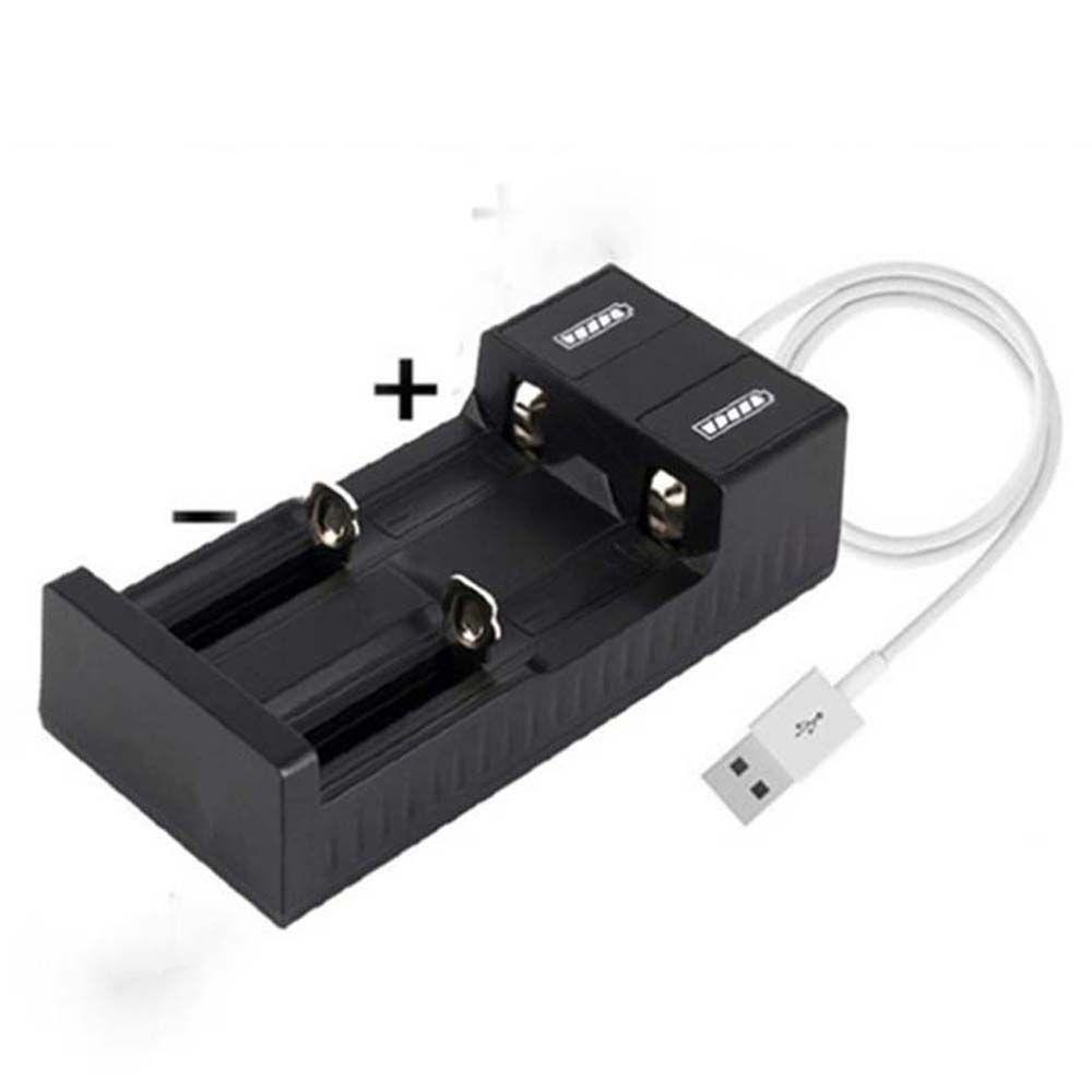 Cục Sạc Pin Li-Ion 18650 Lithium Thông Minh An Toàn Sạc USB