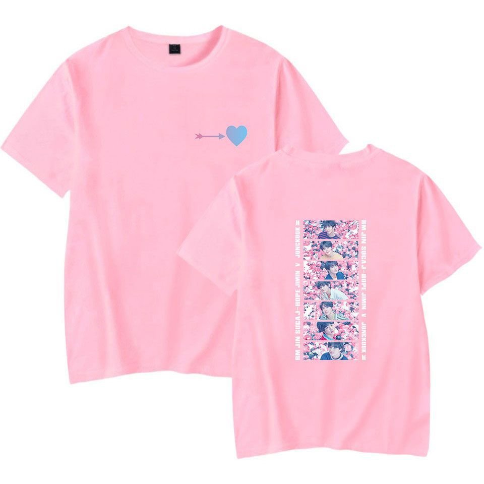 Áo Thun Cotton Dáng Rộng In Hình KPOP BTS ÁO NAM NỮ ĐẸP 2022