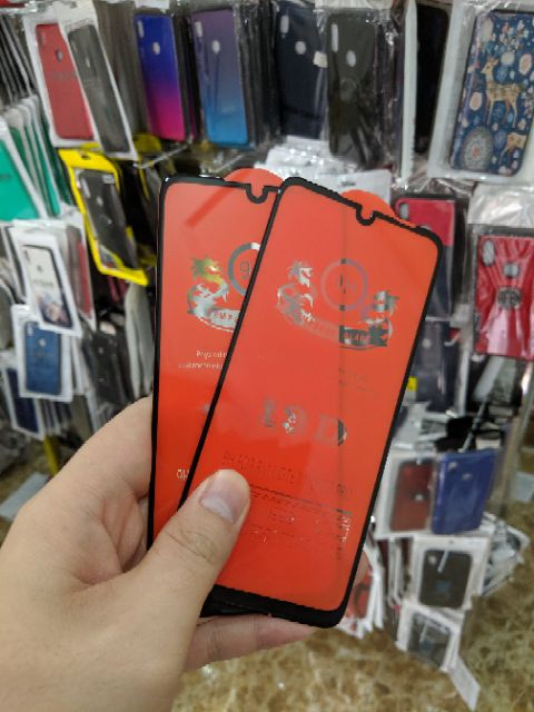 Cường lực 19D Redmi Note 7 / 7 Pro FREESHIP Từ 50k Full màn Full Keo ôm màn 2.5D cao cấp