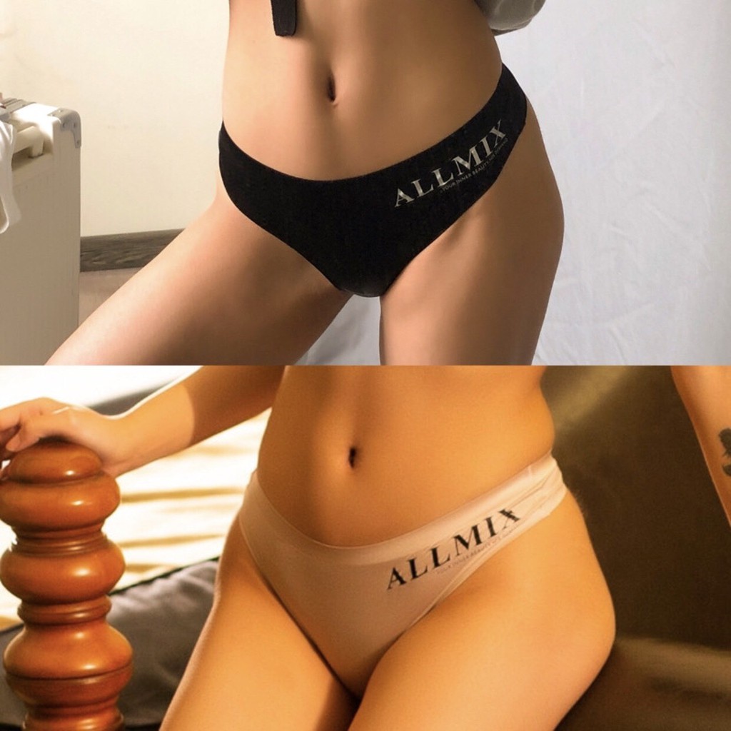 Quần lót nữ thun lạnh đúc su dễ thương, Quần Lọt Khe ALLMIX Su Lụa Cao Cấp Không Đường May Mềm Mịn