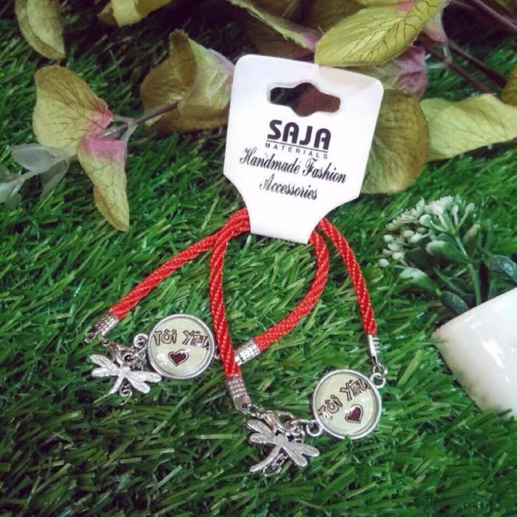 Lắc tay tình nhân trái tim  may mắn BM-01