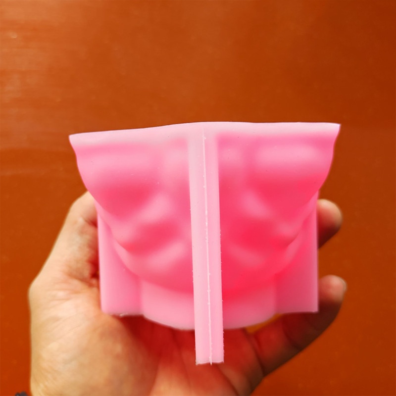 Khuôn Silicone Làm Chậu Cây Hình Đầu Lâu Độc Đáo