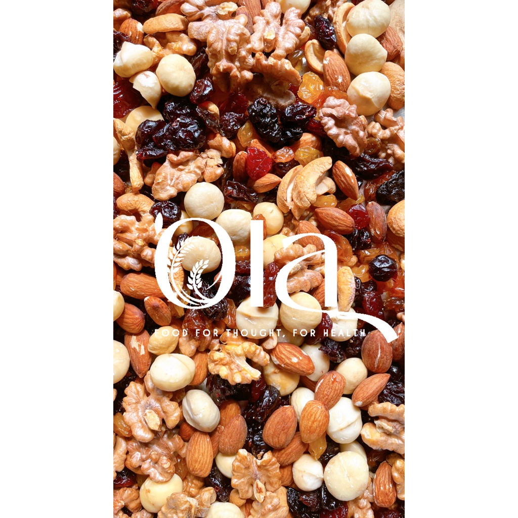 [Mã GROSALE giảm 10% đơn 150K] MIXED NUTS OLA GRANOLA - HỖN HỢP 5 LOẠI HẠT DINH DƯỠNG 500GR