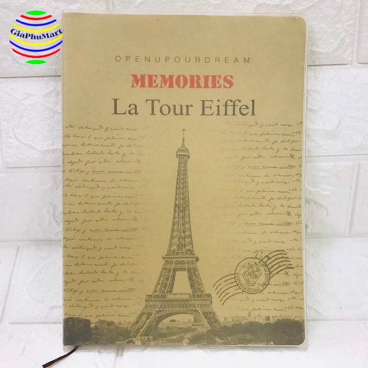 Sổ tay ghi chép dễ thương - Hình tháp