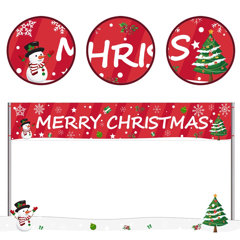 Dây Treo Trang Trí Giáng Sinh / Năm Mới 2023 240x40CM