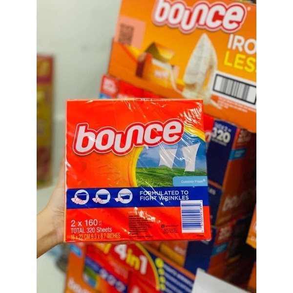 (SHARE 25 TỜ) GIẤY THƠM BOUNCE MỸ