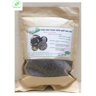 1 Túi Viên Nén Phân Trùn Quế Cao Cấp Hoa Lan - Cây Cảnh Phú An, 100% Nguyên Chất, Khối Lượng: 1kg/Túi