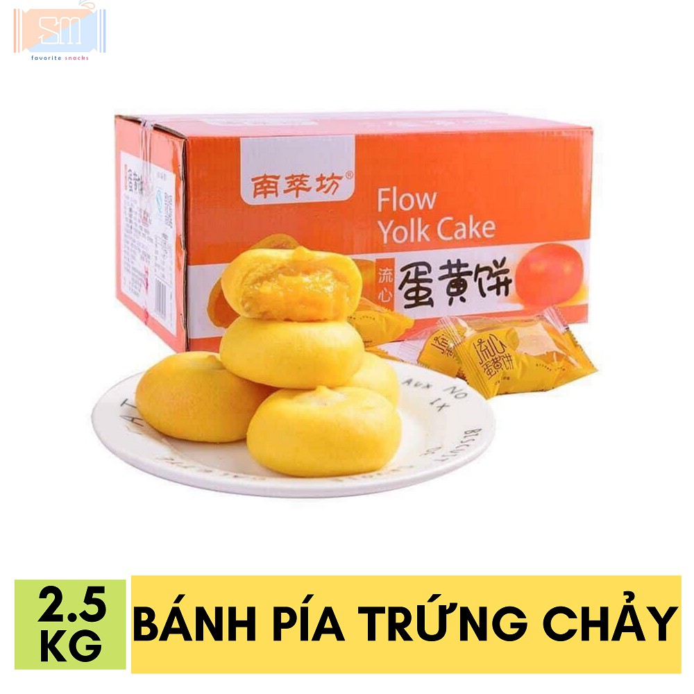 Có sẵn Thùng 2.5kg Bánh Pía Trứng Chảy