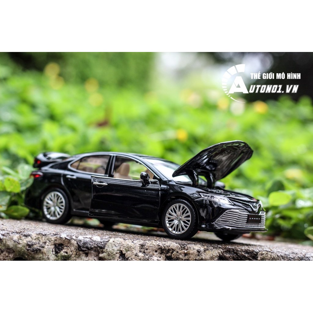 MÔ HÌNH XE SEDAN TOYOTA CAMRY 2019 BLACK 1:32 MSZ 6751