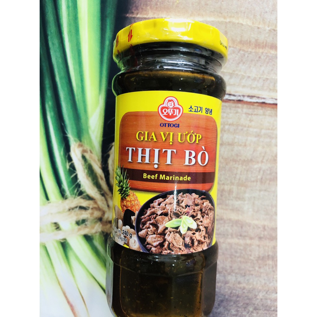 sốt ướp thịt bò ottogi 240g